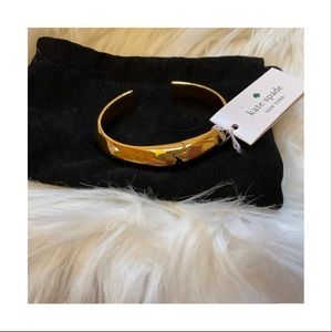 Kate Spade Raise the Bar Gold Tone Bracelet - NWT